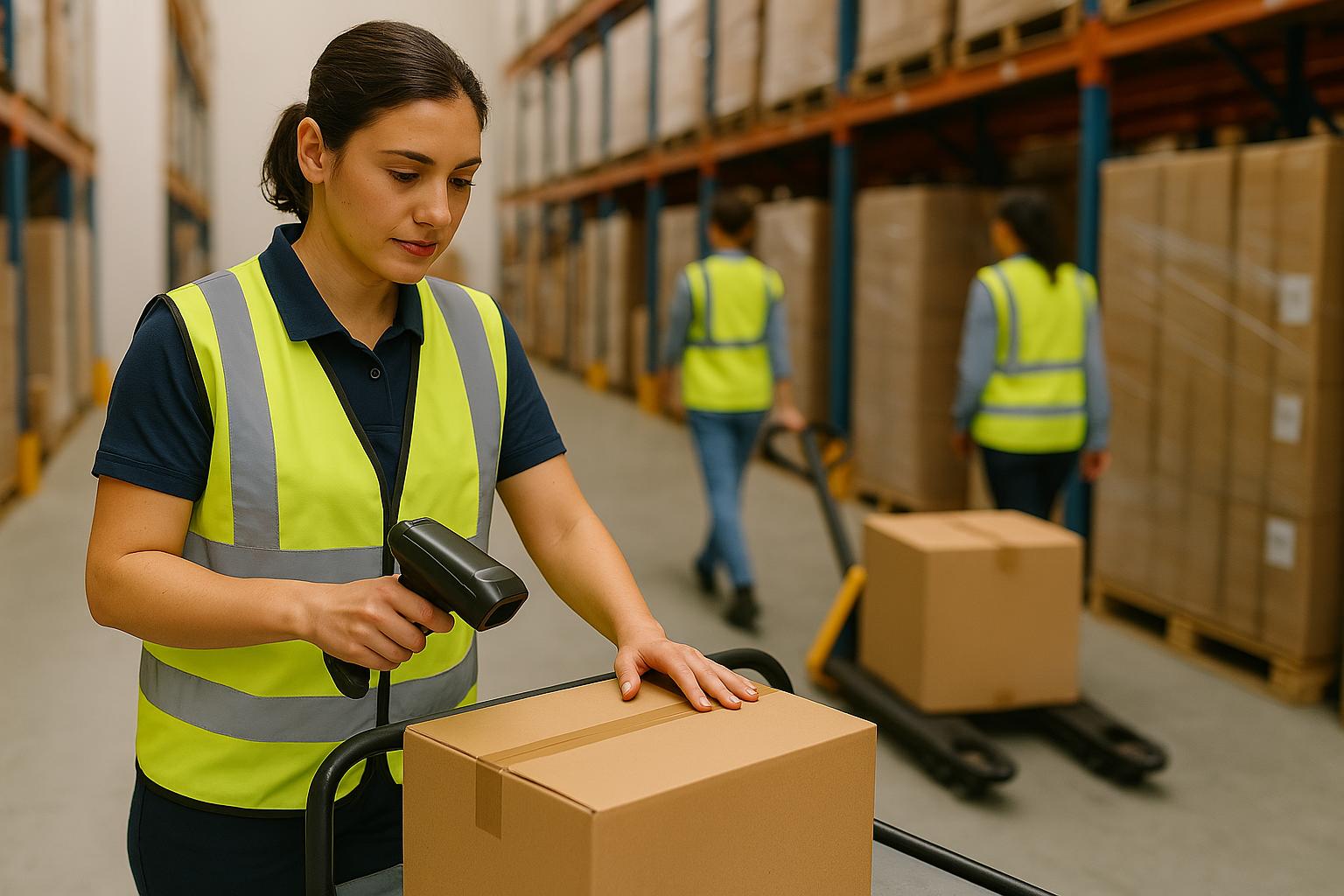 3PL staff coordinating outbound shipments