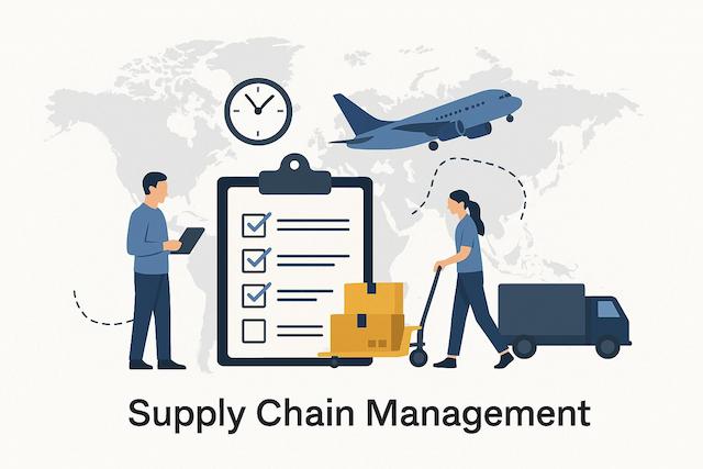 Supply chain management visualization
